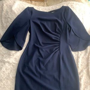 Tulip sleeve dress